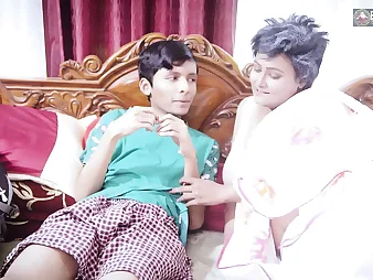 Hindi Audio: Chodna Sikhaya's condomless making love nigh Jawan Pote ko Bade Bade Dudhwali