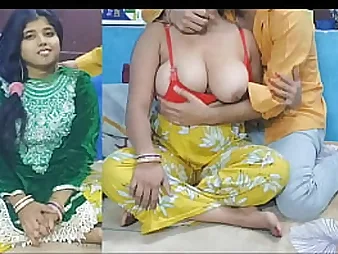 Hard-core Soniya trains Meri how to fellate and plow like a professional with regard to a red-hot desi 3some