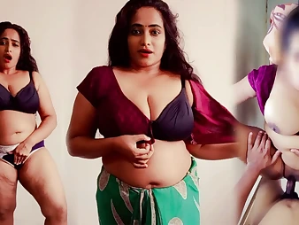 Desi aunty gets kinky and boinks her step-brother-in-law's hubby with a vibro