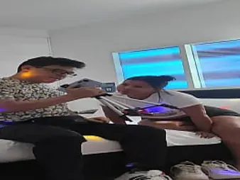 Witness Crisanto999, the cuckold with dark-skinned flesh, get her lil' step-nephew off with butt licking and doggie