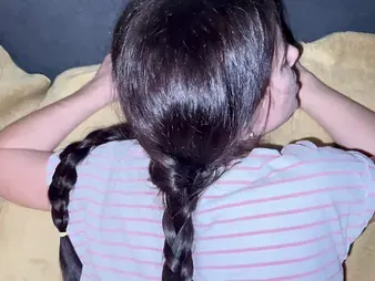 Step sista's cock-squeezing donk waiting for step brutha's rigid fuckpole - Russian teen activity!