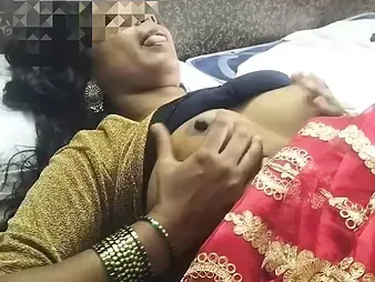 Super-steamy Tamil wifey squeals loudly while getting her cock-squeezing puss plowed by her hubby