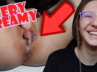 Extraordinary Mature Vagina: 18yo Bony Teenage Thumbs Herself to Splatter!
