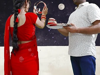 Your Priya's Very first Karva Chauth: Observe Her Get Down & Sloppy with a Rock-hard Dick Under the Sky