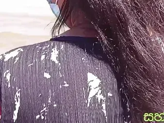 See the huge-chested Japanese actress from Sri Lanka get ripped up rigid in public with a risky popshot conclude