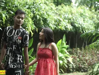 Desi barely legal-yr-older Indian couple inspects Jungle for the first-ever time! Hindi Romp bang-out with suspended boys