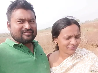 Desi wifey gets the brush chubby tits pounded outdoors in the wildest lovemaking POV