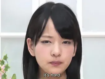 MIKAKO ABE tries to hack the brush bustle but rock hard sausages leave alone sabotaging the brush