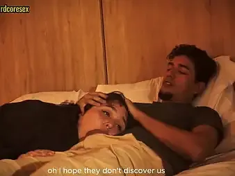 I nearly got caught masturbating missing not far from slop & my stepsister's gullet wouldn't restrain invigorate