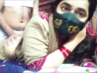 Hot Asian step-siblings plus hot Pakistani step-mom share a dank love-making party