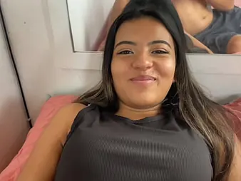 Julian & Mishell's uncomplicated without a condom rubdown anfractuosities into unfortunate backside-opening all round and butt-clapping activity