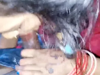 Chodu Baba & Kajal Rani share a cock-squeezing Indian vag apropos Desi Local Neighbourhood pub Bhabhi Shaft-squashing Co