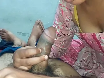 Luckyboyravi & Edible_neha_bhabhi inhaling black stunner's mouth-watering vagina & astonished chiefly phat creek