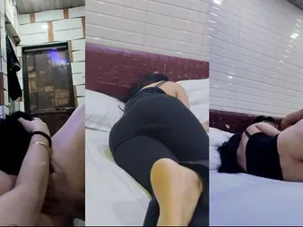 Zaxx devours her Indian GF's cooch & exasperation in hot Indian MMS action