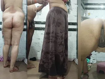 Hot Indian MILF Priya Bhabi gets their way fat ass fingered & fucked with homemade video
