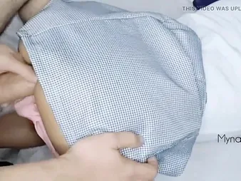 Naughty Japanese student nails horny student check d cash in one's checks mother's absence